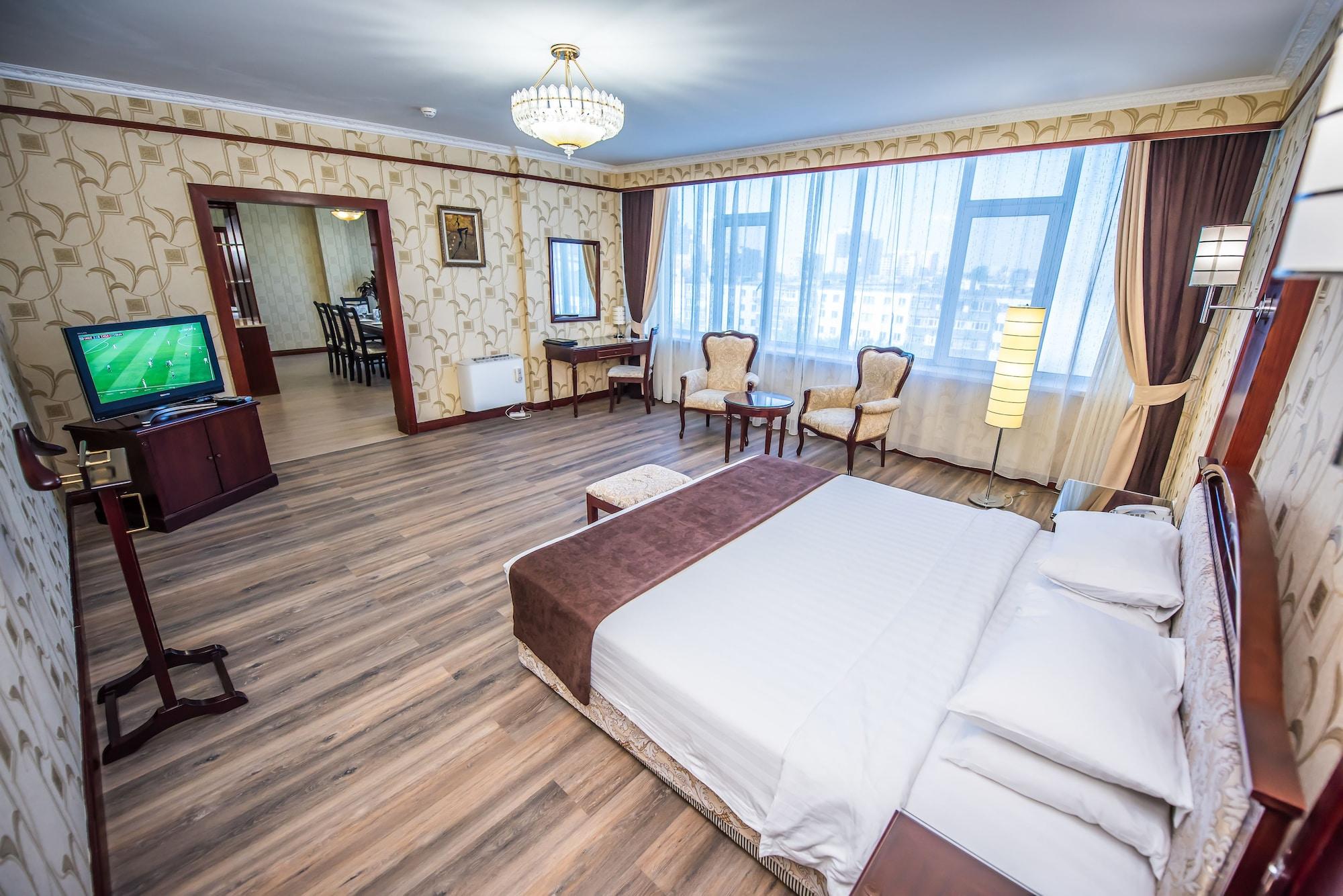 G Empire Hotell Astana Exteriör bild
